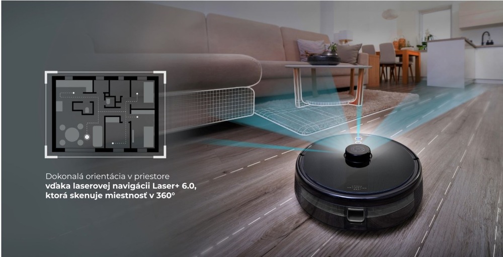 Robotický vysávač ETA Master 2 5229 90010 čierny Robotický vysávač ETA Master 2 5229 90010, vlastnosti