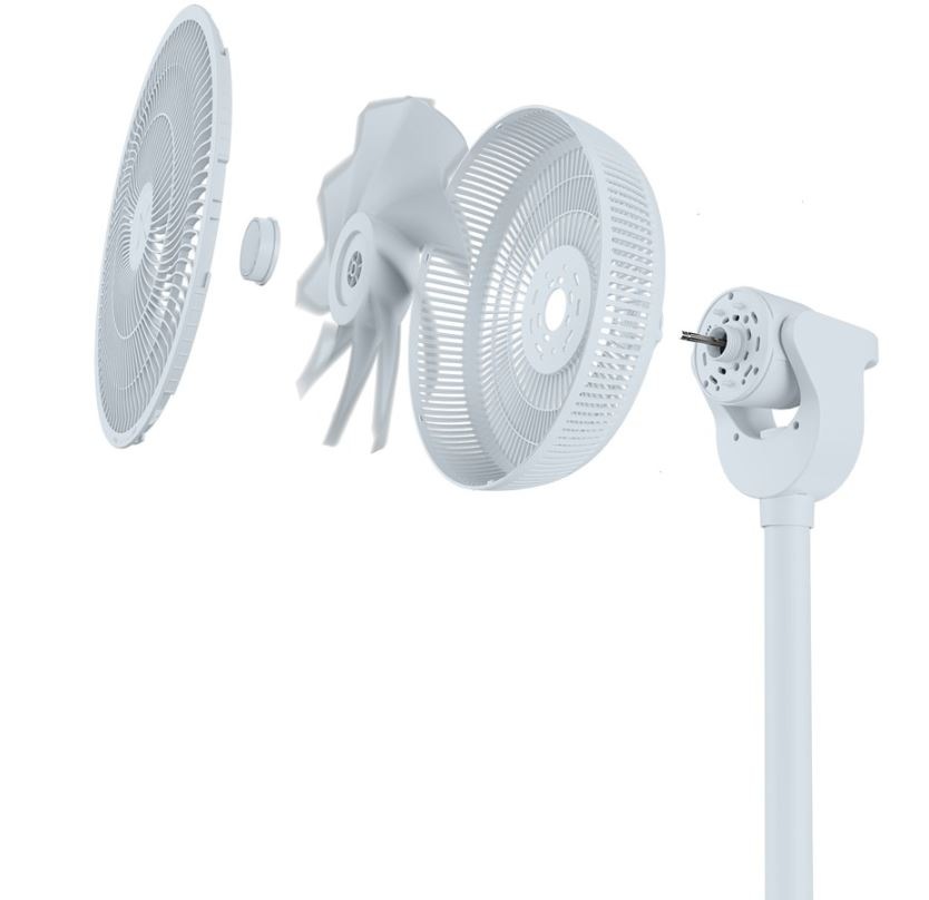 Ventilátor Duux DXCF105 Whisper Flex 2 rozložený detail