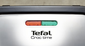 Sendvičovač Tefal CROC TIME SM193D34 čierny/chróm