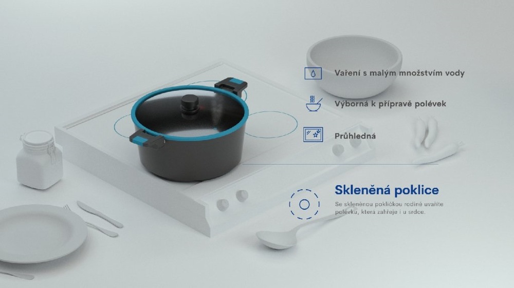 Elektrický hrniec na pečenie Remoska T41/42 Tria Black, varenie