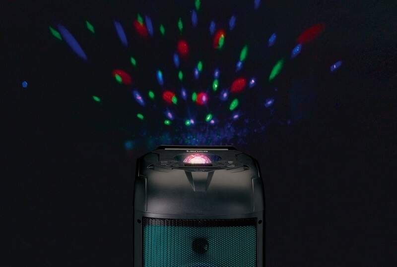 Párty reproduktor Lenco PA-260 čierny