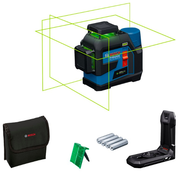 Čiarový laser Bosch Professional GLL 12V-100-33 CG