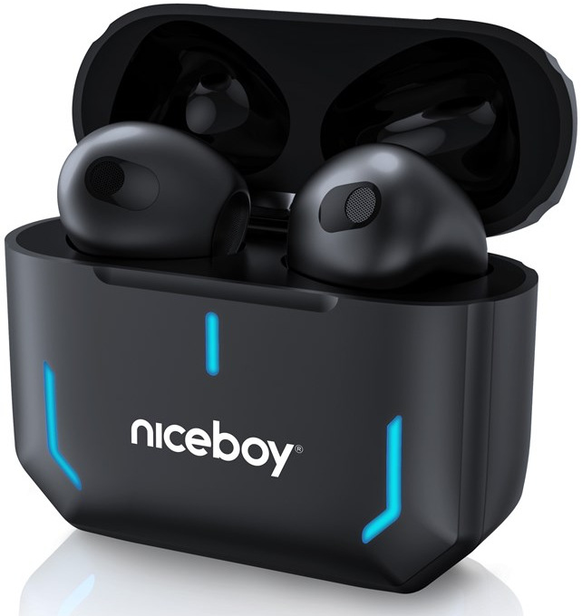 Niceboy HIVE SpacePods, čierna