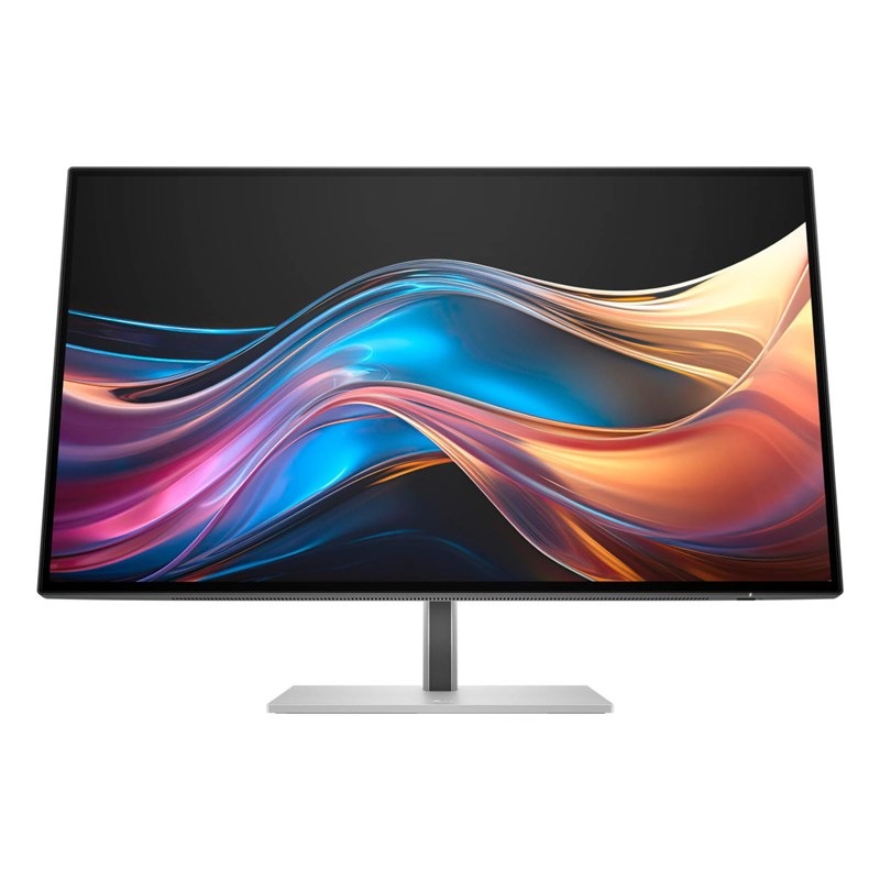 Monitor HP s LED podsvietením v striebornej farbe.