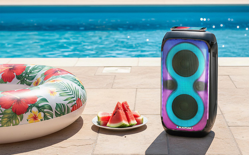 Párty reproduktor Blaupunkt PB60X čierny Party reproduktor Blaupunkt PB60X