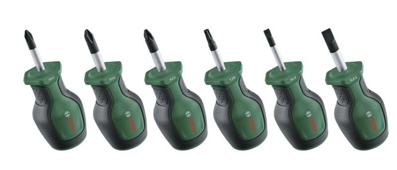 Súprava skrutkovačov Bosch z kvalitnej ocele S2, ergonomické rukoväte