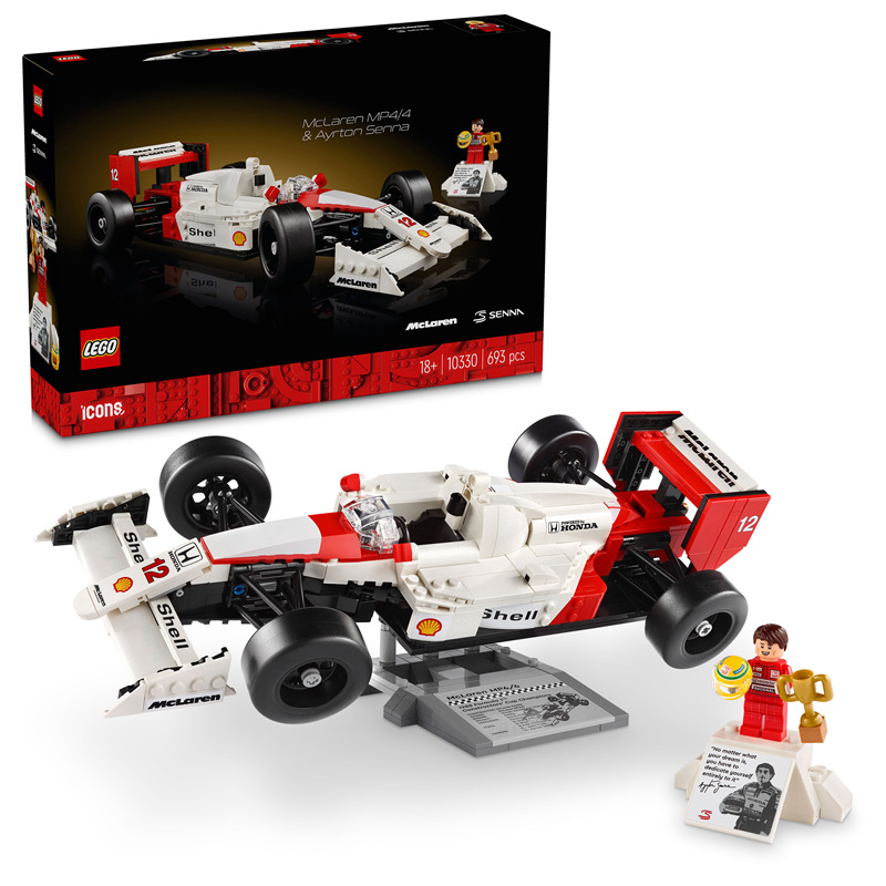 Stavebnica LEGO® Icons 10330 McLaren MP4/4 a Ayrton Senna Stavebnica LEGO® Icons 10330 McLaren MP4/4 a Ayrton Senna