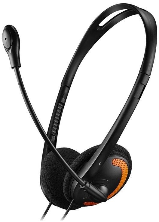 Headset Canyon CNS-CHS01BO čierny/oranžový