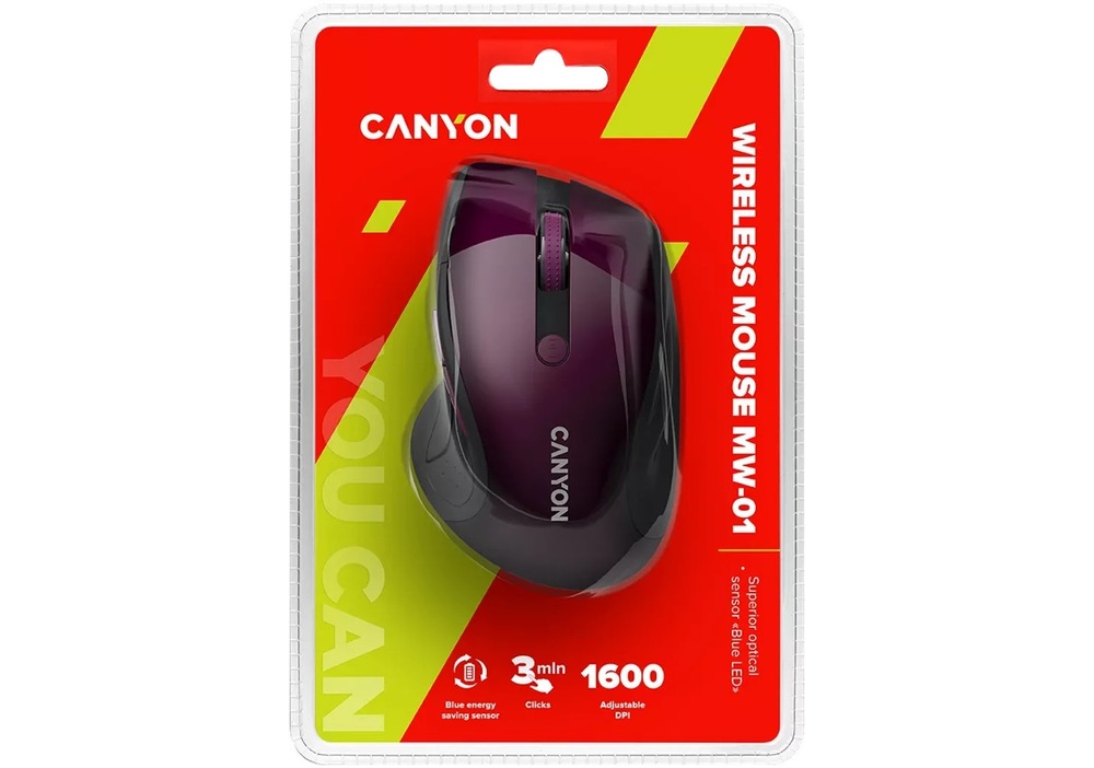 Myš Canyon CMSW01 fialová Myš Canyon CMSW01 fialová