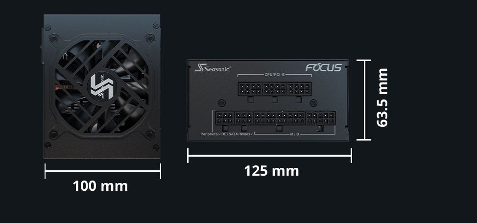 Zdroj Seasonic FOCUS-SGX-650 čierny Seasonic FOCUS SGX-650