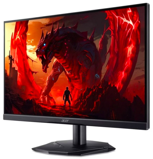 Monitor Acer Nitro KG241YX3bip čierny Monitor Acer Nitro KG241YX3bip 23.8", LED podsvietenie, VA panel, 1ms, 250cd/m2, 1920 × 1080 Full HD, - čierny