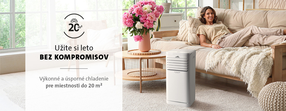 Mobilná klimatizácia ETA Smart 2578 90000 2,1 kW biela