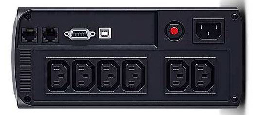 Záložný zdroj CyberPower Value PRO SERIE GreenPower UPS 1000VA/550W, IEC zásuvky