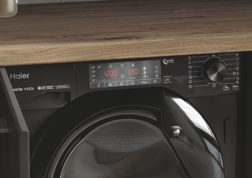 Vstavaná práčka Haier Series 4 HWQ90B416FWBB-S