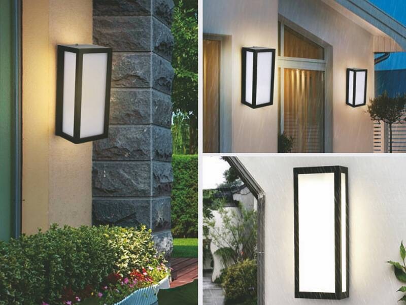 Nástenné svietidlo Top Light Burgos XL čierne Nástenné svietidlo Top Light Burgos XL - čierne