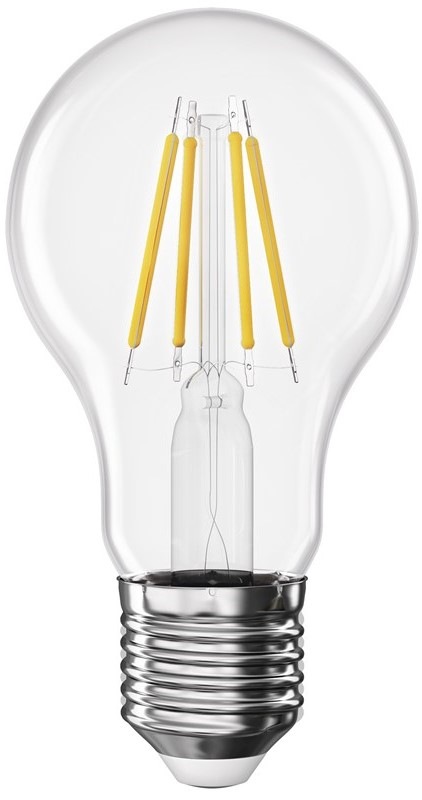 Žiarovka LED EMOS Filament A60, 3,4 W, E27, teplá biela