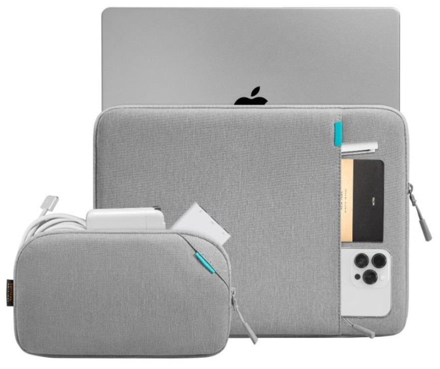 Puzdro na notebook tomtoc Sleeve Kit - 13" MacBook Pro/Air sivé Púzdro na notebook tomtoc Sleeve Kit - 13" MacBook Pro/Air - šedé