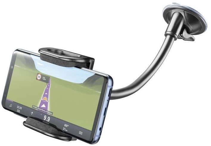 Držiak na mobil CellularLine Pilot Flexi čierny