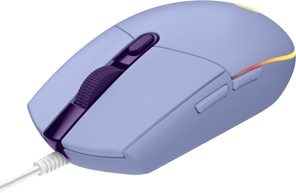 Myš Logitech G203 Lightsync fialová Myš Logitech G203 Lightsync fialová