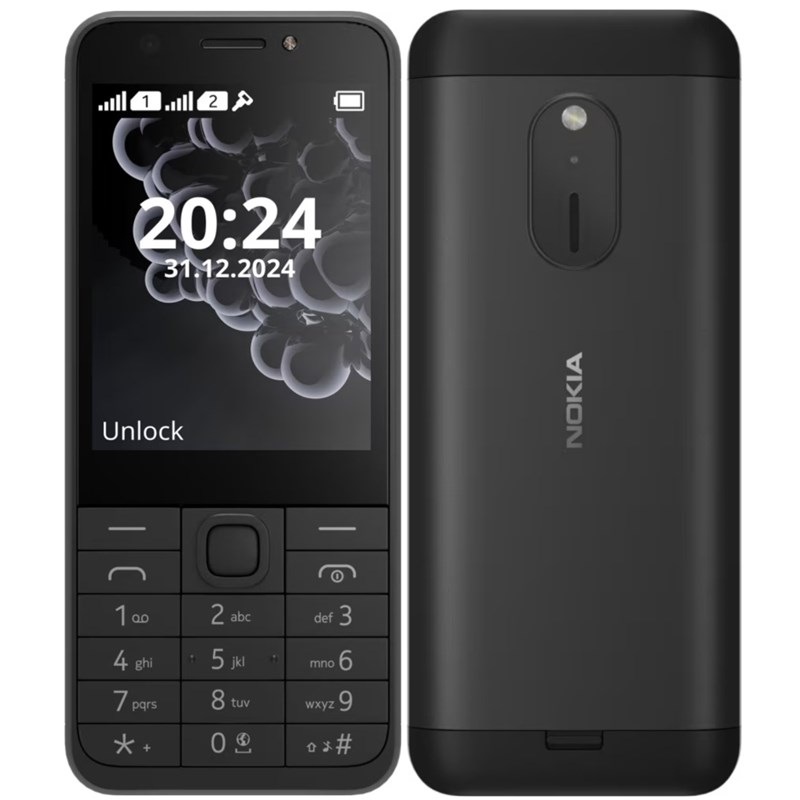 Mobilný telefón Nokia 230 (2024) čierny