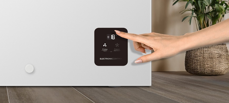 Mraznička Gorenje G600 FHC22A6W5 biela Mraznička Gorenje FHC22A6W5, biela, ovládací panel