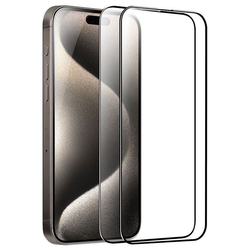 Tvrdené sklo Mobile Origin EasyGlass na Apple iPhone 15 Pro (2 ks)