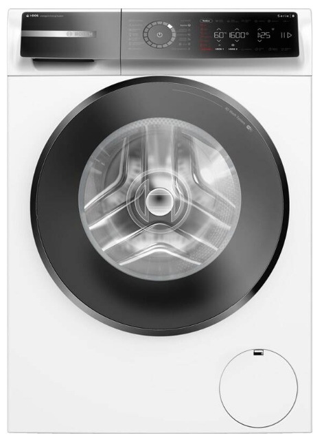 Práčka Bosch WGB256A0CS z čelného pohľadu