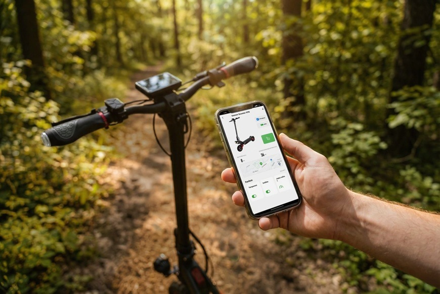 Elektrická kolobežka Sencor SCOOTER X70 čierna Elektrická kolobežka Sencor SCOOTER X70 prepojená s mobilnou aplikáciou na ovládanie a správu jazdy.