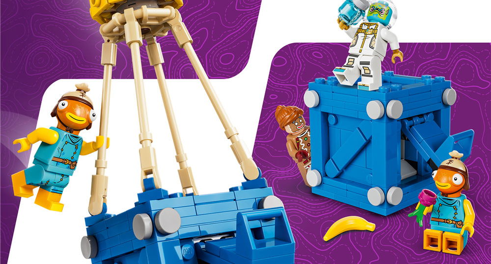 Stavebnica LEGO® Fortnite® 77080 Supply Drop Stavebnica LEGO Fortnite ponúka hernú dekoráciu, digitálny návod a bonusový predmet, ktorý je možné získať pomocou QR kódu.