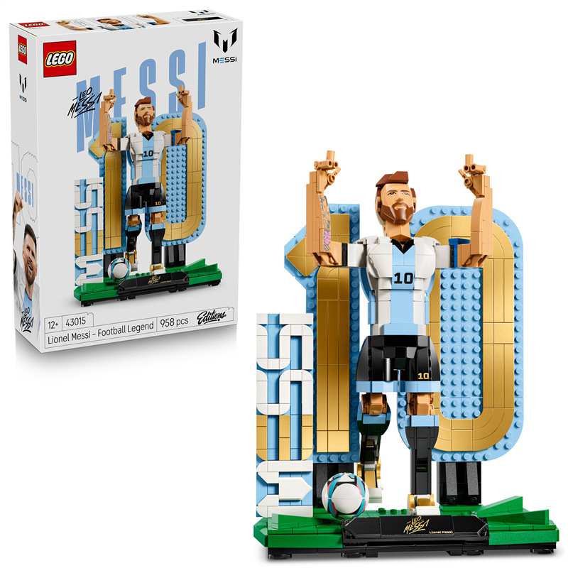 Stavebnica LEGO® Editions 43015 Lionel Messi – Futbalová legenda