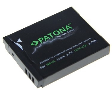 Batéria PATONA pre Canon NB-6L 1000mAh Li-Ion Premium