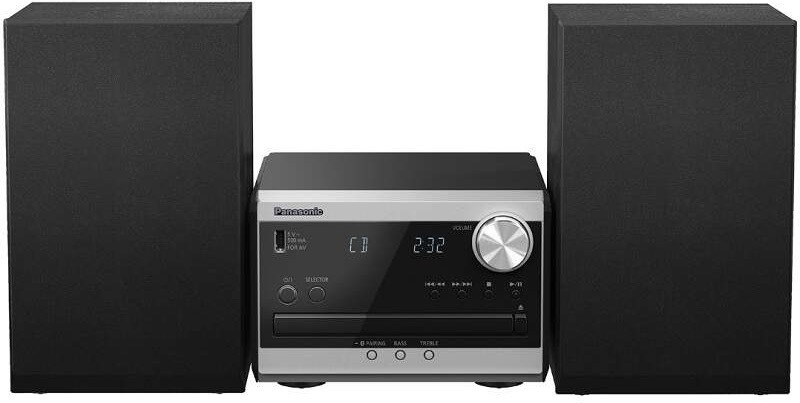 Mikro HiFi systém Panasonic SC-PM270EG-S čierny/strieborný