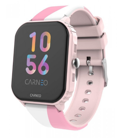 Inteligentné hodinky Carneo TIK&TOK HR+ 2gen. Girl ružové