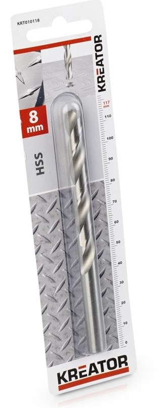 Vrták Kreator KRT010118, 8×117 mm