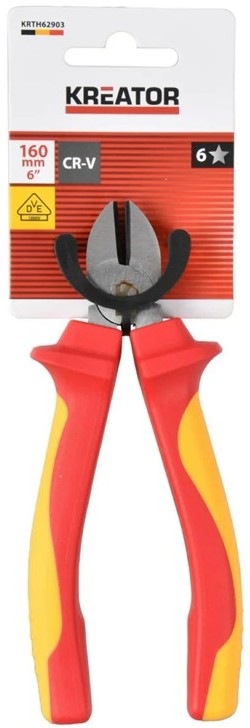 Kliešte Kreator KRTH62903 o dĺžke 160 mm z chróm-vanádiovej ocele