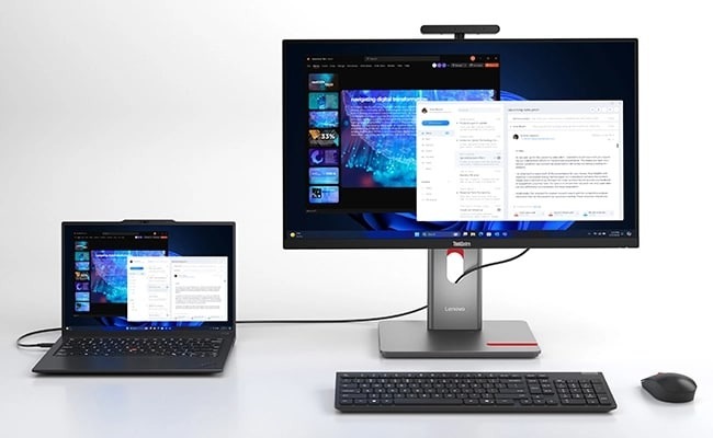 PC all in-one Lenovo ThinkCentre M90a Pro Gen 6 čierny/sivý Lenovo IdeaCentre 5 27IAH7