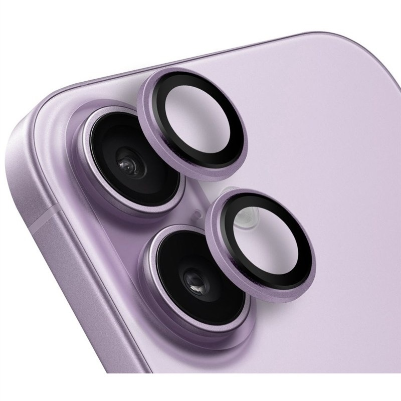 Ochranné sklo šošovky fotoaparátu Obal:Me na Apple iPhone 17 - fialové