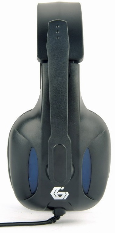 Headset Gembird GHS-04 Gaming čierny/modrý Headset Gembird GHS-04 Gaming čierny/modrý
