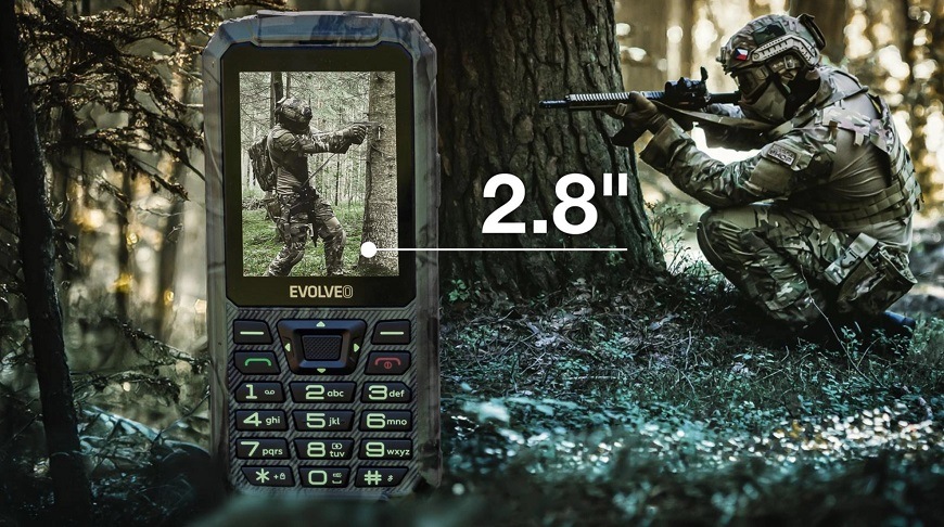 Mobilný telefón Evolveo StrongPhone Z6 zelený Mobilný telefón Evolveo StrongPhone Z6 zelený
