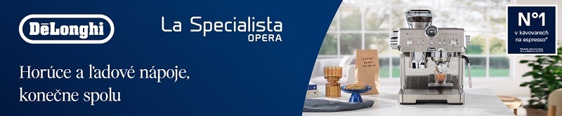 Pákový kávovar De'Longhi La Specialista OPERA EC 9555.M nerez