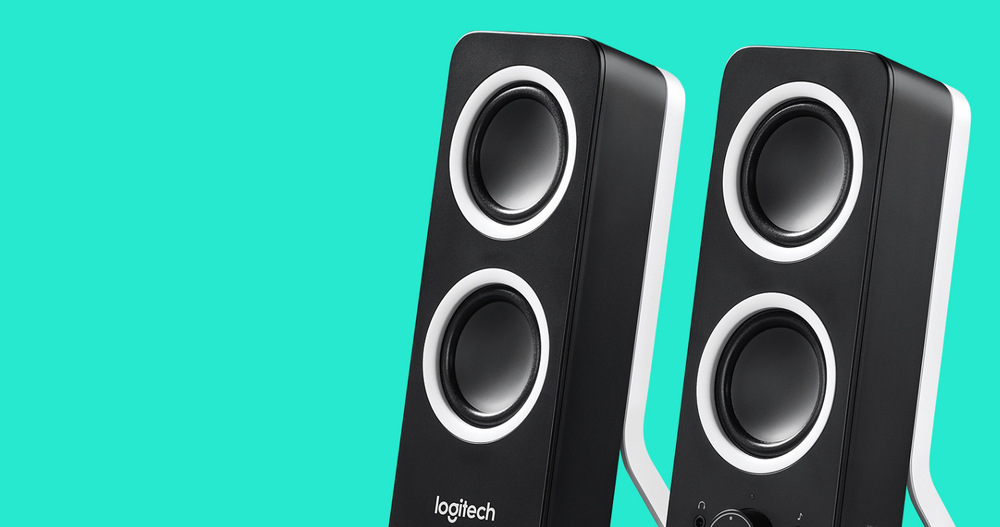Reproduktory Logitech Z200 2.0 čierne