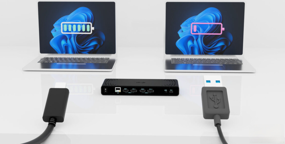 Dokovacia stanica i-tec Universal Dual 4K Display, Power Delivery 85W čierna