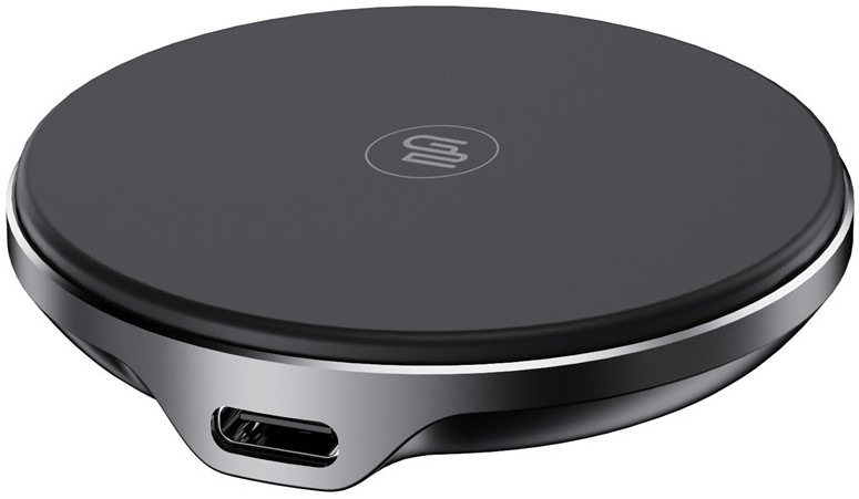 Bezdrôtová nabíjačka GoGEN MagSafe, Qi2, 15W - čierna / sivá