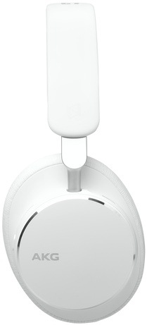 Slúchadlá AKG N9 Hybrid biela Pohľad zo strany na hybridné slúchadlá Anker soundcore AKG N9 Hybrid