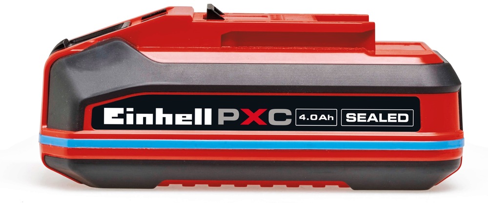Akumulátor Einhell 18V 4,0Ah Power X-Change Plus SEALED Akumulátor Einhell disponuje ochranným krytím triedy IP57