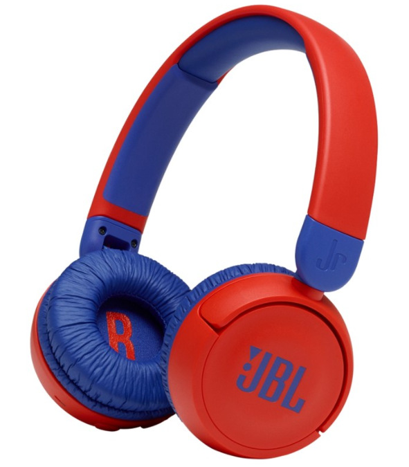 Slúchadlá JBL JR 310BT červená/modrá Slúchadlá JBL JR 310BT červená/modrá