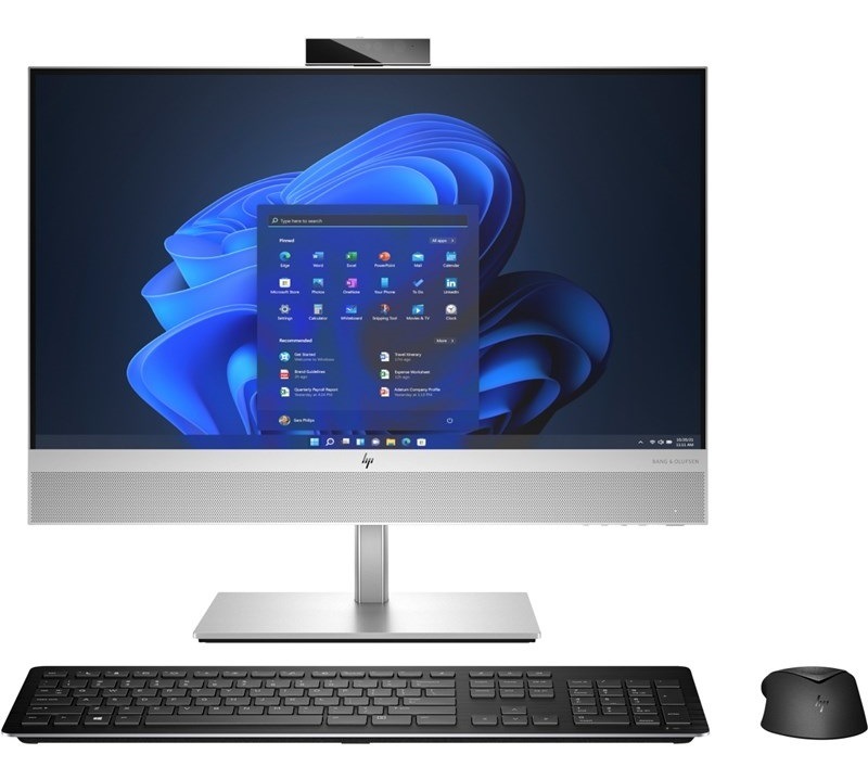 PC all in-one HP EliteOne 840 G9 strieborný