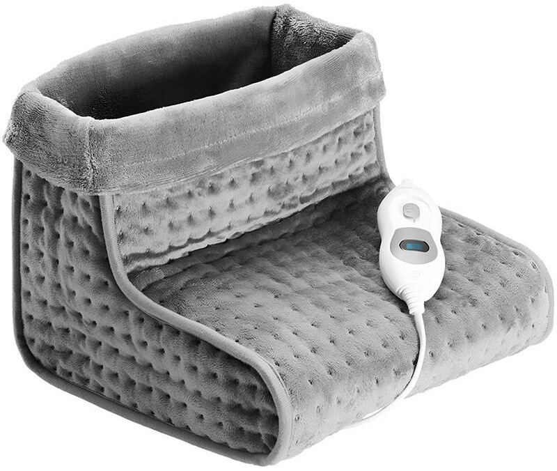 Vyhrievacia topánka Lanaform Foot Warmer sivá