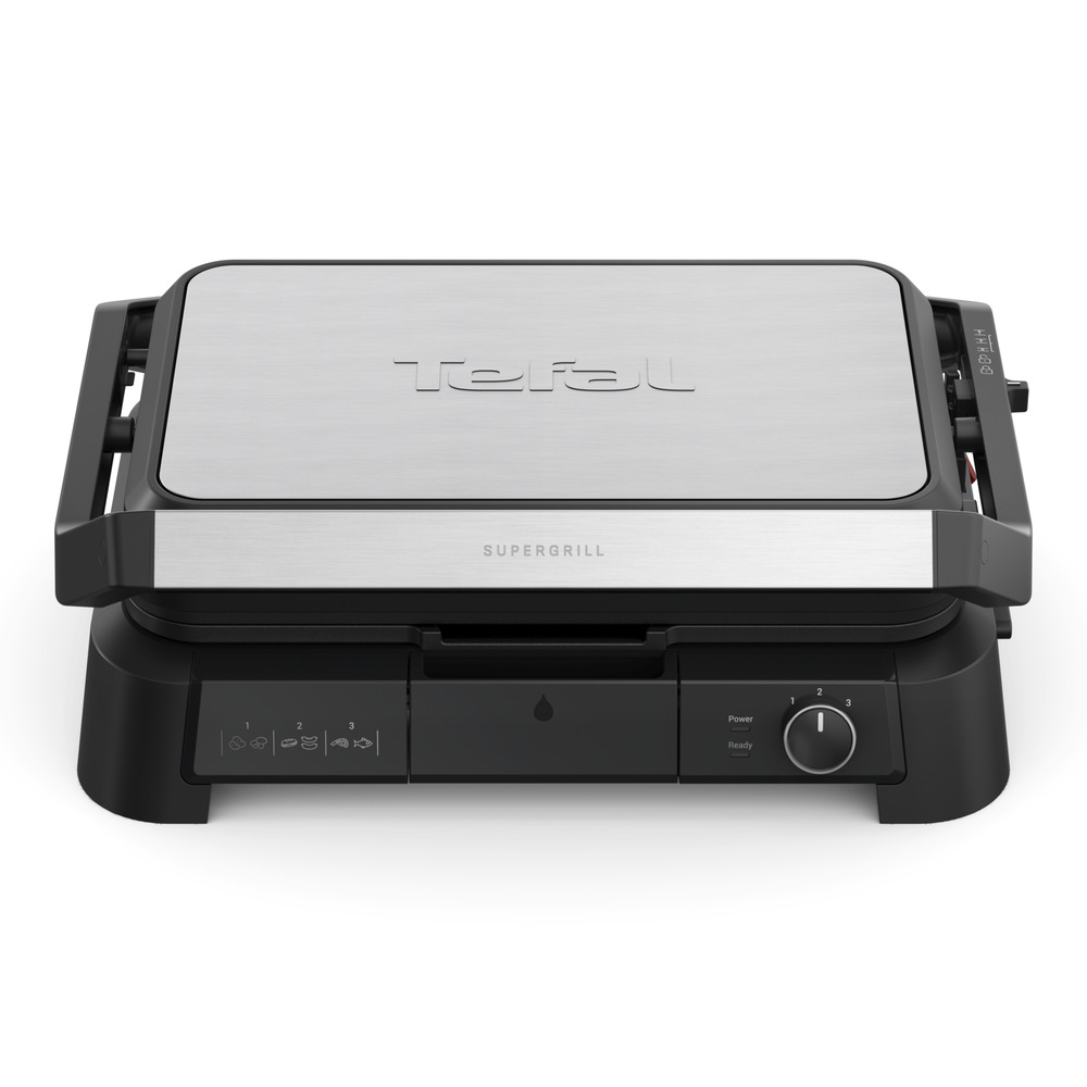 Gril Tefal GC520DE0 Supergrill 3in1 XL strieborný
