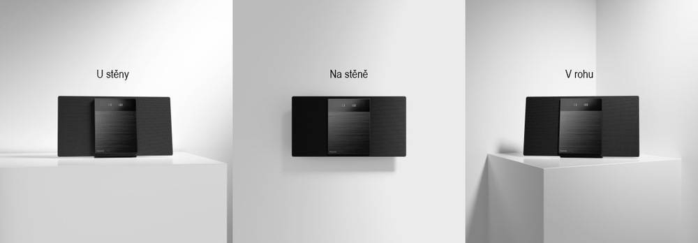 Mikro HiFi systém Panasonic SC-HC412EG-S strieborný